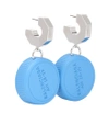 BALENCIAGA BOTTLE CAP EARRINGS,P00346415