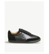 POLO RALPH LAUREN CADOC MIXED LEATHER LOW-TOP TRAINERS