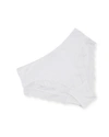 Hanro Luxury Moments Lace-back Hi-cut Brief In White