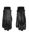 Canada Goose Workman Leather Tech Gloves In Black