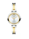 MOVADO Aleena Two-Tone Stainless Steel Bangle Bracelet Watch