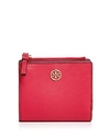 TORY BURCH ROBINSON SMALL LEATHER WALLET,52703