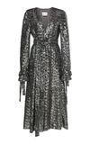 ALEXIS NIECY SEQUINED WRAP COAT,A31803064697