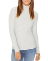 Sanctuary Essential Turtleneck Top In Heather Stearling