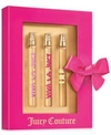 JUICY COUTURE 3-PC. TRAVEL SPRAY GIFT SET, A $72 VALUE