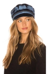 BRIXTON BRIXTON ASHLAND CAP IN BLUE.,BRIX-WA45