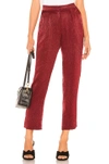 HOUSE OF HARLOW 1960 HOUSE OF HARLOW 1960 X REVOLVE VINCENT PANT IN RED.,HOOF-WP76