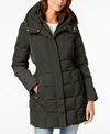 COLE HAAN HOODED DOWN PUFFER COAT