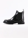 CHURCH'S BLACK CHELSEA BOOTS,10695075