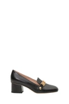 GUCCI SYLVIE LEATHER MID-HEEL PUMP,10695012