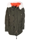 Dsquared2 Shell Puffer Padded Jacket In Green