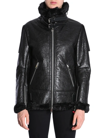 Ainea Eco Leather Jacket In Black