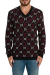 GUCCI GG JACQUARD SWEATER,10694910