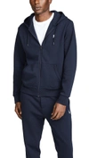 Polo Ralph Lauren Mens Aviator Navy Double Knit Tech Relaxed-fit Jersey Hoody