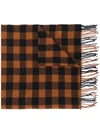 ALTEA ALTEA BUFANDA SCARF - BROWN