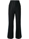 LOEWE PIPED DETAIL CROPPED TROUSERS