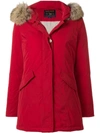 WOOLRICH PADDED HOODED JACKET