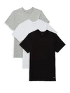 Calvin Klein Slim Fit 3-pack Cotton T-shirt In White
