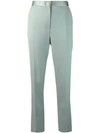 JOSEPH CREASED CROPPED TROUSERS