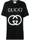 GUCCI logo全棉T恤