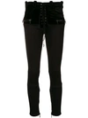 BEN TAVERNITI UNRAVEL PROJECT FRONT FASTENED SKINNY JEANS