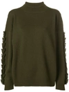 BARRIE TROISIEME DIMENSION CASHMERE TURTLENECK PULLOVER