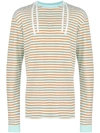 VYNER ARTICLES striped long-sleeve T-shirt