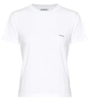 BALENCIAGA Logo cotton T-shirt,P00341340