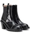 ACNE STUDIOS PATENT LEATHER ANKLE BOOTS,P00321931