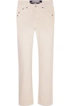 JACQUEMUS CROPPED MID-RISE STRAIGHT-LEG JEANS