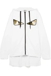 FENDI WONDERS OVERSIZED PRINTED NEOPRENE HOODIE