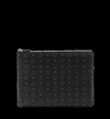 Mcm Medium Visetos Original Leather Pouch In Black | Black