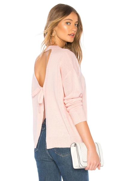 About Us Yvette Sweater In Blush.