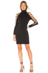 SUSANA MONACO Long Sleeve Cutout Dress,SUSA-WD1876