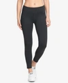 DKNY SPORT ESSENTIAL HIGH-RISE MESH-INSET ANKLE LEGGINGS, CREATED FOR MACY'S