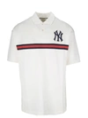 GUCCI NY YANKEES PATCH POLO SHIRT,10695887