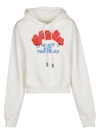 Off-white Heart Not Troubled Cotton Hoodie