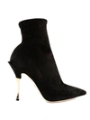 DOLCE & GABBANA POINTED ANKLE BOOTS,10697349