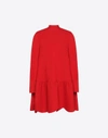 VALENTINO SCALLOPED KNIT DRESS