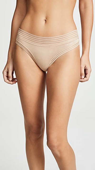 Calvin Klein Underwear Modal Hipster Briefs In Bare
