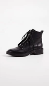 Rag & Bone Rag And Bone Black Cannon Boots In Black