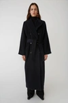 ACNE STUDIOS Wool blend coat navy blue