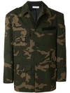 Gosha Rubchinskiy Camouflage Hybrid Jacket In Green