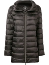 SAVE THE DUCK SAVE THE DUCK ZIPPED PADDED COAT - BROWN