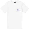 STUSSY STUSSY BASIC TEE,1904221-WHT5