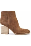 ALEXANDER WANG WOMAN GABI SUEDE ANKLE BOOTS LIGHT BROWN,GB 1188406768822298