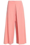 ALEXANDER WANG WOMAN PLEATED TWILL CULOTTES ANTIQUE ROSE,AU 82673812017460