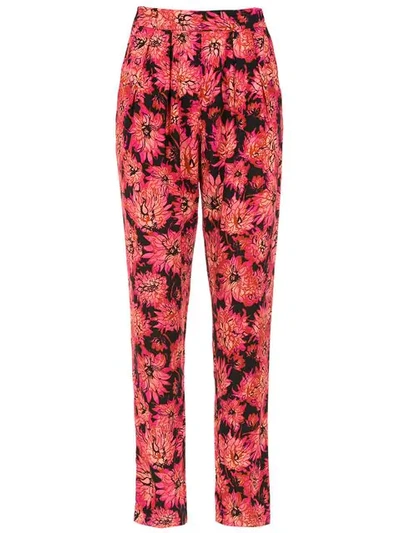 Andrea Marques Printed Straight Trousers - 黑色 In Black