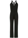 ANDREA MARQUES PANELLED CACHECOEUR JUMPSUIT