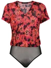 ANDREA MARQUES PRINTED BODYSUIT